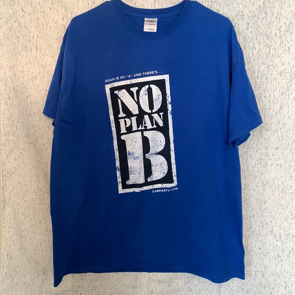 Jesus Tshirt “Jesus is my A and there’s no Plan B”